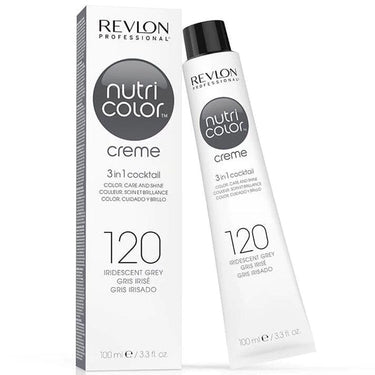 REVLON PROFESSIONAL - NUTRI COLOR_Nutri Color 3-in-1 Cocktail Creme 120 Iridescent Grey_Cosmetic World